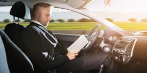 Self-driving car