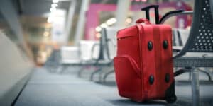 Ride on a suitcase