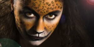 Face with a lot of pictures