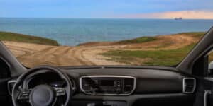 Man Drives into the Ocean