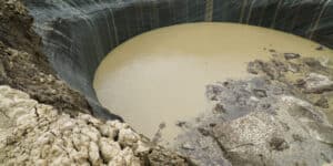 A big hole can swallow a house