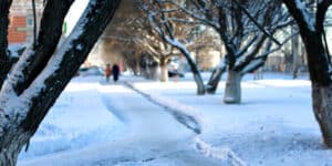 Snow in Bolivia and Peru
