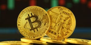 Bitcoin founder statue