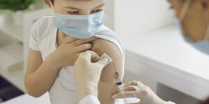 Children get COVID-19 vaccine