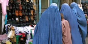 Women must cover faces again