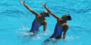 Swimmer faints in the pool