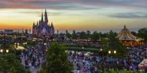 People in Disney Resort