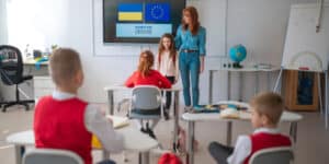 Ukraine s first underground school