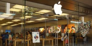 iPhone sales go down