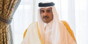Qatar s Emir visits the UK