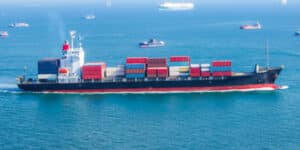 A large ship crashes near a man s house