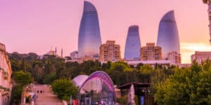 Fewer cars in the streets of Baku