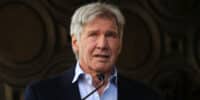 Harrison Ford speaks to students