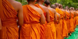 A robot monk