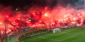 Bad fans stop a big football game
