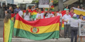 Big protests in Bolivia