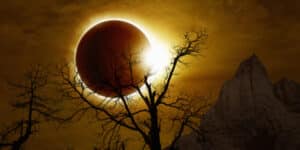 Total solar eclipse in Spain
