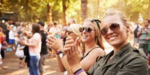 People like music and nature festivals