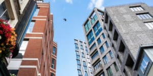 Empty flats in London