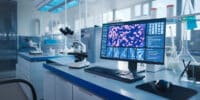 A lab worker dies in Russia
