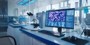 A lab worker dies in Russia